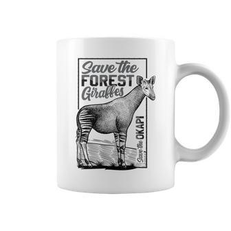 Okapi Zookeeper Save The Okapi Okapi Lover Coffee Mug - Thegiftio UK