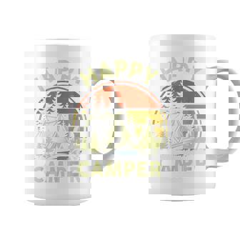 One Happy Camper Toddler Boy Camping Campfire Puns Coffee Mug - Thegiftio