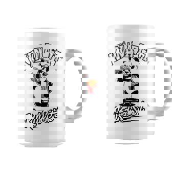 Ours Un Peu En Forme Et Un Peu Mou Avec Des Frites Humour Tasse - Cadeauxyz