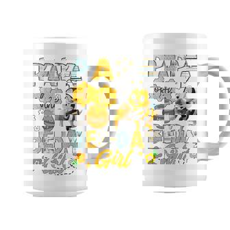 Papa Of The Bee-Day Girl Bee Birthday Party Coffee Mug - Monsterry