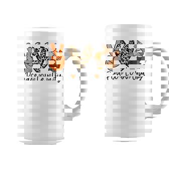 Peace Love Unity Day Orange Anti Bullying Be Kind Kindness Coffee Mug | Seseable CA