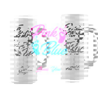 Pink Or Blue Auntie Loves You Baby Shower Gender Reveal Aunt Coffee Mug - Thegiftio