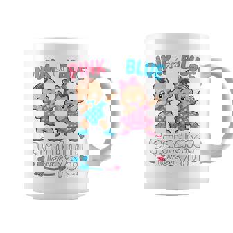 Pink Or Blue Grandma Loves You Gender Reveal Party Coffee Mug - Thegiftio