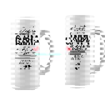 Promoted To Grandma Again Baby 2 Announcement Grandparents Coffee Mug | Seseable FR