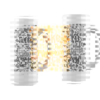 Take Me To The Pumpkin Patch Boho Floral Thanksgiving Fall Coffee Mug | Mazezy