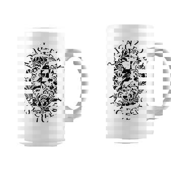 Radicalized By Basic Decency Flower Bird Political Men Coffee Mug | Mazezy