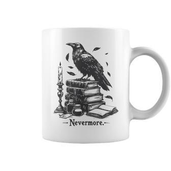 Raven Nevermore Edgar Allan Poe Coffee Mug - Thegiftio UK