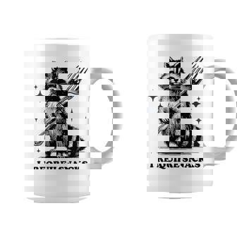 I Require Snacks Snack Raccoon Hungry Street Cats Snacks Coffee Mug | Seseable FR