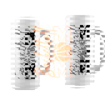 Retro Basketball Mom Mama Basketball Game Day Mother's Day Coffee Mug | Mazezy