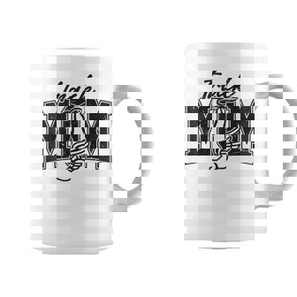 Retro Track Mom Track Mama Game Day Sports Mom Mens Coffee Mug | Seseable CA