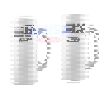 Retro USA 2020 Team American Water Polo Vintage Coffee Mug | Mazezy