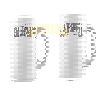 San Francisco Throwback Print Classic Coffee Mug | Mazezy