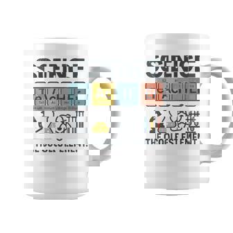 Science Teacher Periodic Table Jokes Chemistry Pun Coffee Mug | Seseable UK