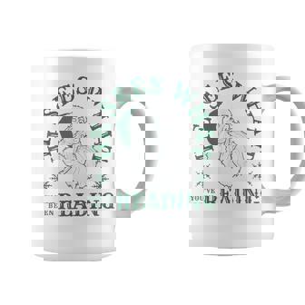 He Sees What You've Been Reading Bookish Christmas Coffee Mug - Monsterry