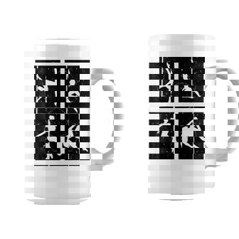 Silueta De Pole Dance Pole Dance Pole Dancer Taza de café - Regaloses