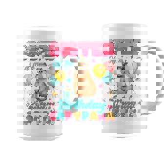 Sister Of The Birthday Capybara Group Family Matching Party Coffee Mug | Seseable FR