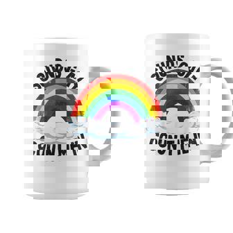 Sonidos Gay Contarme En Bandera Arco Igualdad Lgbt Orgullo Gay Taza de café - Regaloses