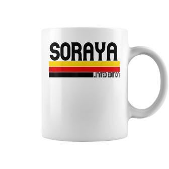 Soraya Nombre Personalizado Linda Ideaintage Oraya Taza de café - Regaloses