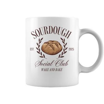Sourdough Social Club Bread Wake & Bake In My Sourdough Era Coffee Mug | Mazezy
