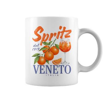 Spritz Veneto Dal 1919 Italia Vintage Orange Wine Cocktail Coffee Mug | Seseable UK