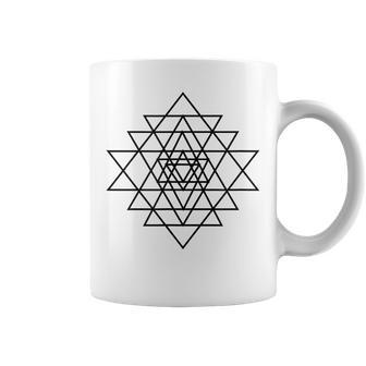 Sri Yantra Ri Chakraímbolo Meditación Yoga Trabajo Energético Taza de café - Regaloses