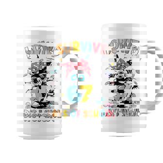 I Survived 67 Days Of School Teachers Students Six Seven 90S Coffee Mug - Thegiftio