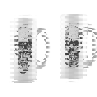 Tête De Mort Gothique Et Punk De Motard Tasse - Cadeauxyz