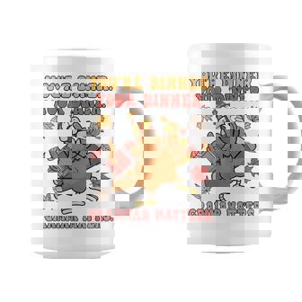 Thanksgiving Grammar Thankful English Teacher Fall Turkey Coffee Mug - Thegiftio