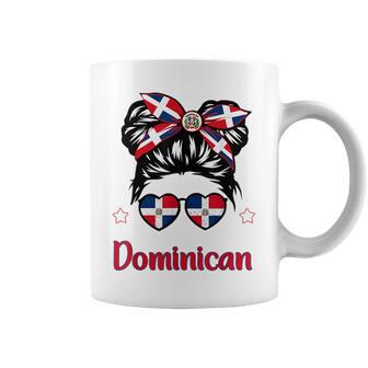 Toddler Girl Dominican Republic- Flag Hispanic Heritage Coffee Mug | Mazezy