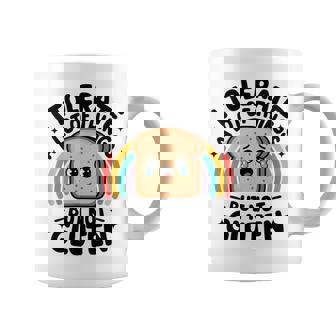 I Tolerate A Lot Of Things But Not Gluten Gluten Intolerant Coffee Mug | Mazezy