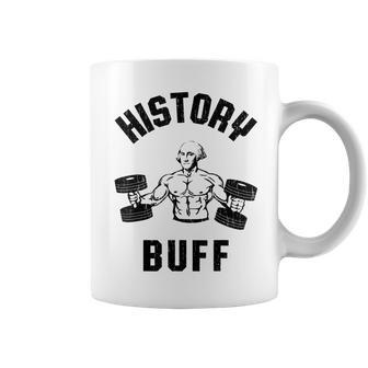 History Buff George Washington Workout Small Grey Coffee Mug - Thegiftio UK