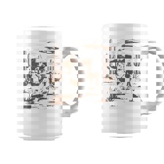 Ufo Corgi Western Alien Vintage 90S Wild West Fun Cowboy Dog Coffee Mug - Monsterry