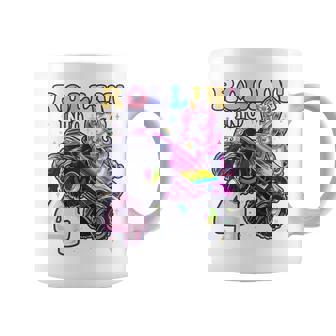 Unicorn Monster Truck 4Th Birthday 4 Year Old Girls Party Coffee Mug - Thegiftio
