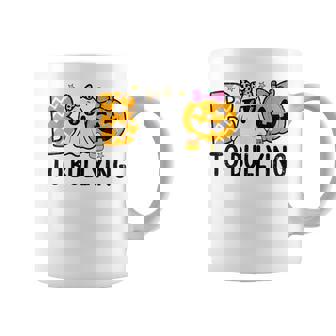 Unity Day Orange Ghost Boo Anti Bullying Halloween N Girl Coffee Mug | Seseable CA