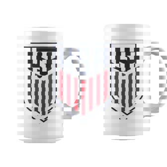 USA Flag American Football Tank Top Coffee Mug | Mazezy