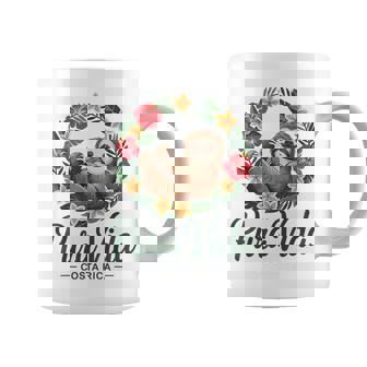 Vacation Tropical Pura Vida Sloth Costa Rica Coffee Mug | Seseable CA