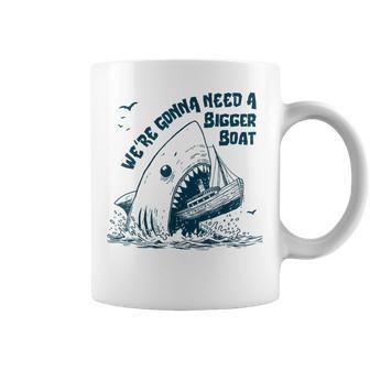 Vamos A Necesitar Un Barco Más Grande Taza de café - Regaloses
