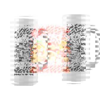 Vintage Candy Cane Land Santa Pjs Christmas Xmas Girl Women Coffee Mug - Monsterry