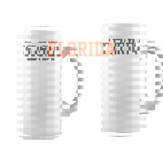 Vintage Florida Florida Retro Orange Blue Fl Coffee Mug - Thegiftio
