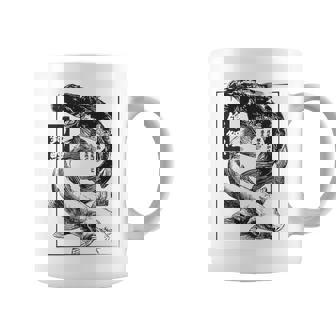 Vintage Haïku Japonais Yin Et Yang Nishikigoi Carpe Koi Tasse - Cadeauxyz