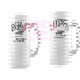 Vintage San Francisco California Souvenir Retro Throwback Coffee Mug | Mazezy