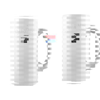 Vintage St Maarten Flag Est 1493 Retro Souvenir Coffee Mug - Thegiftio