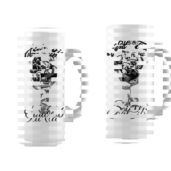 Weenies & Tinis Social Club Dachshund Dog With Martini Coffee Mug - Monsterry