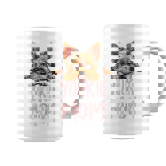 Yorkshire Terrier Mom Dog Yorkie Mama Cute Puppy Women Coffee Mug | Seseable FR