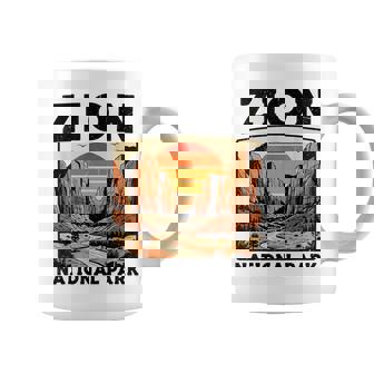 Zion National Park Vintage Hiking Souvenir Adventure Outdoor Coffee Mug | Mazezy