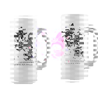 【ハロウィン特集】Usデザイン マイメロディ&クロミ 夜空 コーヒーマグ - Kawaiitshirt