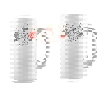 かわいい ねこ さくらんぼ カワイイ 日本風 キャット カートゥーン コーヒーマグ - Kawaiitshirt