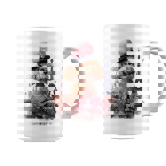 かわいい フランス パリ エッフェル塔 トイプードル パリジャンプードル 長袖tシャツ コーヒーマグ - Kawaiitshirt