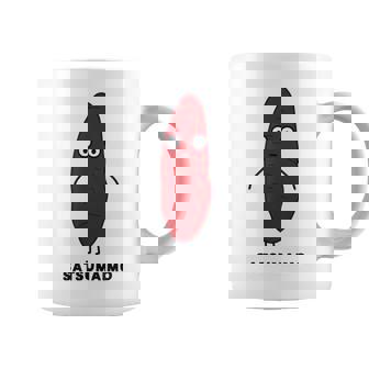 さつまいも 顔 イラスト かわいい おもしろ 簡単 シンプル ゆるい 野菜 コーヒーマグ - Kawaiitshirt