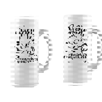 カップル2周年記念プレゼント クールな2周年記念 コーヒーマグ - Kawaiitshirt